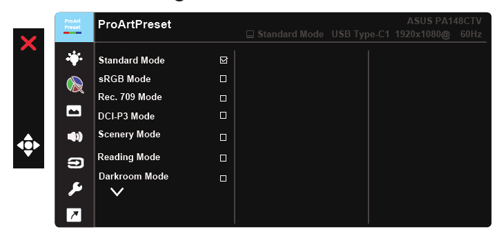 ASUS PA148CTV Series ProArt LCD Monitor User Guide  & troubleshooting 8