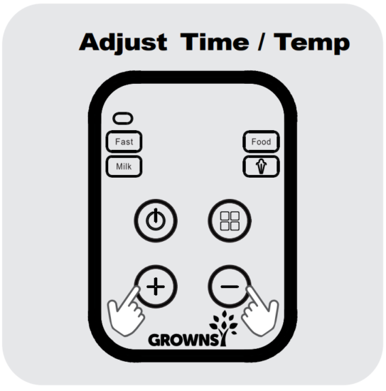 GROWNS N1T_0526 Portable Bottle Warmer 5-in-1 Bottle Sterilizer User Manual  & troubleshooting 21