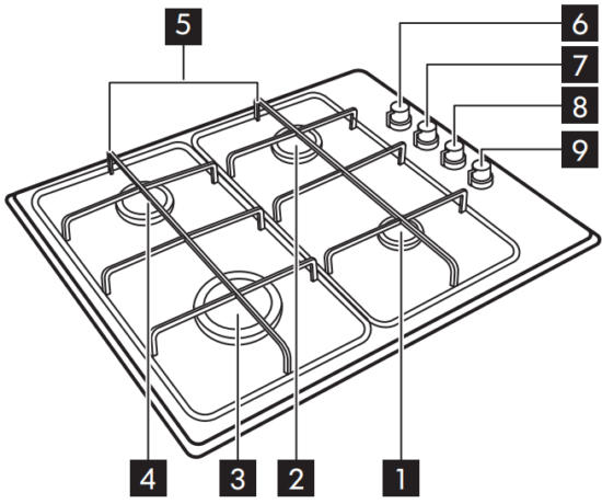 IKEA 004.442.81 Lagan Gas Hob Instruction Manual  & troubleshooting 22